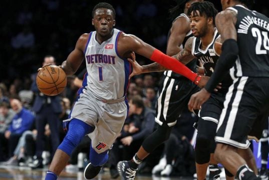 Olaylı maçın galibi Pistons!