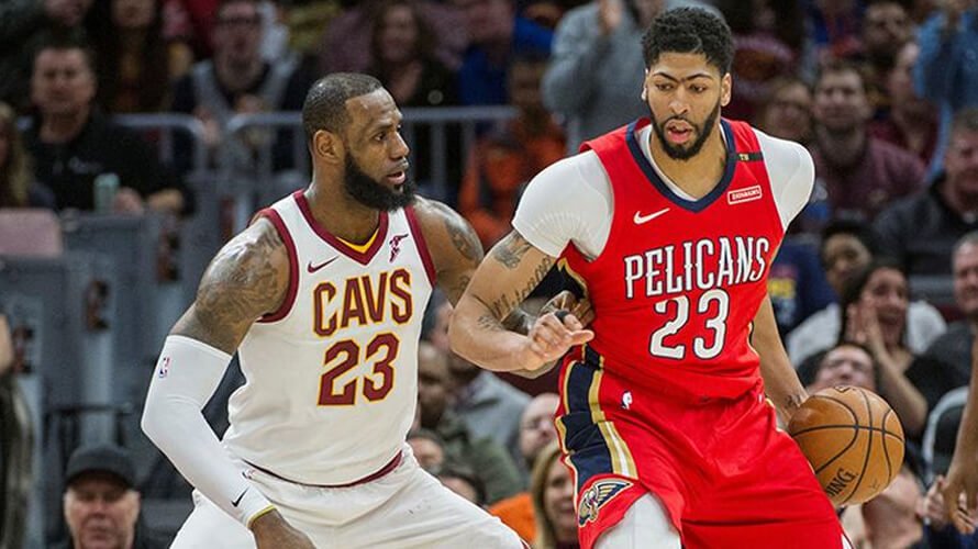 Anthony Davis, LeBron James ile…