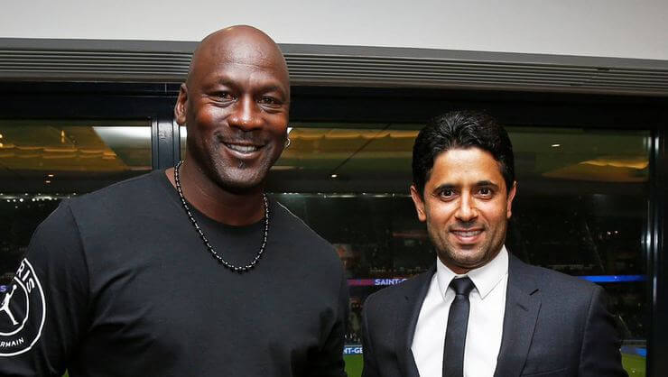 Michael Jordan, PSG’li oldu