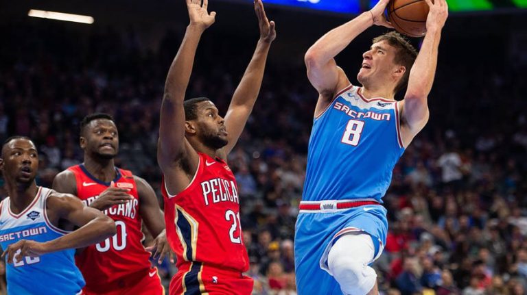 Bogdanovic 24 sayı attı Kings kazandı!