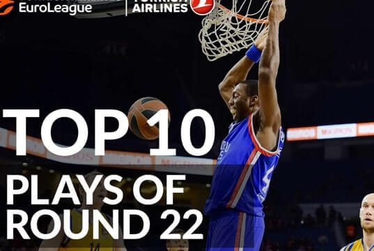 Euroleague’de haftanın Top10’u belli oldu!