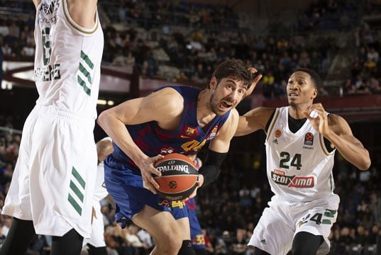 Barcelona Yunan devi Panathinaikos'u 98-86 ile geçti