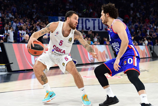 Anadolu Efes CSKA Moskova Mike James - Shane Larkin