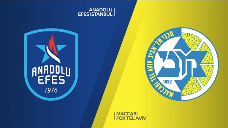 Anadolu Efes Maccabi FOX Tel Aviv maç özeti [Video]
