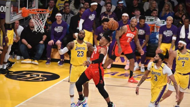 Westbrook büyük oynadı Rockets Lakers'ı devirdi! (Video Özet)