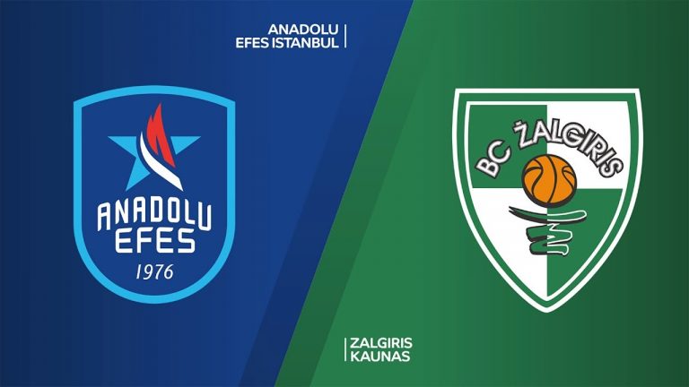 Zalgiris tarihinin en çok üç sayı isabetini buldu, ancak Efes yine kazandı