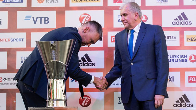 Obradovic devreye girdi: Jasikevicius ile Fenerbahçe'yi konuştu